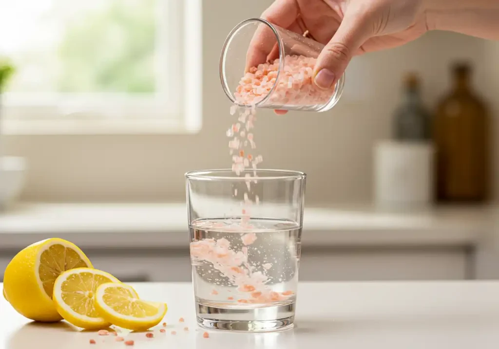 Preparing Pink Salt Recipe Step by Step