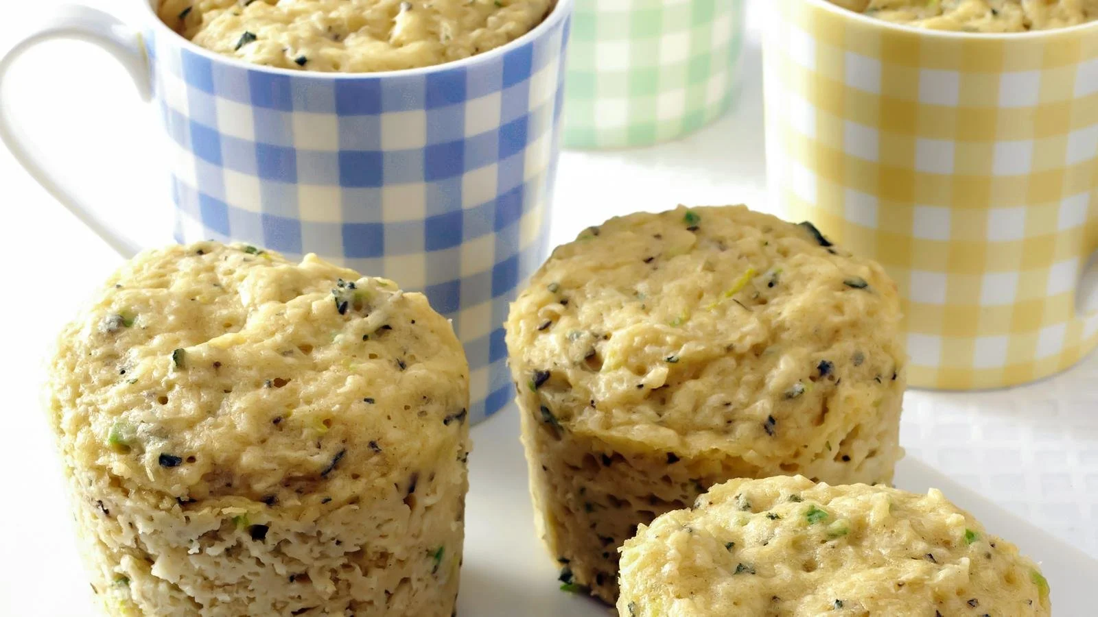 Cheese and Herb Muffin in a Mug, a quick and tasty snack