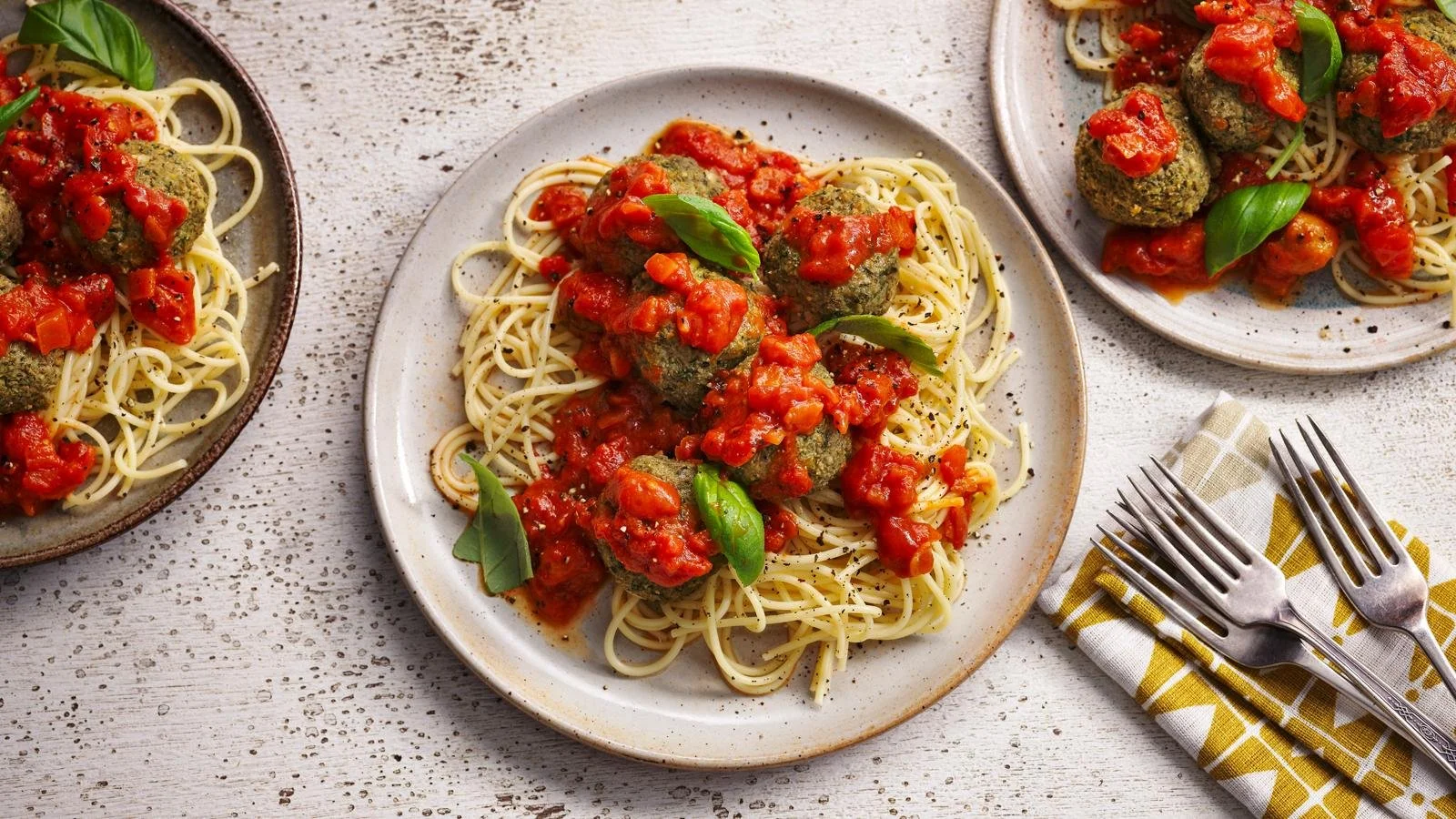 Italian veggie balls made with fresh ingredients and herbs