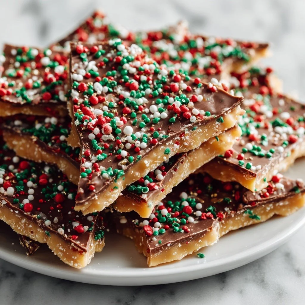 Delicious homemade Christmas Crack, a festive holiday treat recipe.
