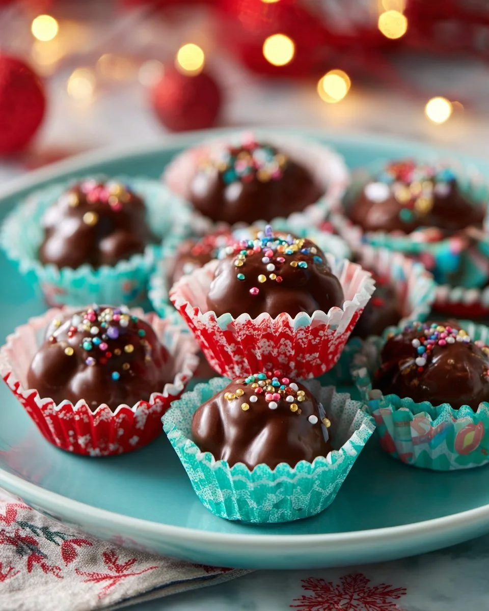 Mouthwatering Crock Pot Candy displayed on a festive table.